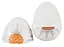 Мастурбатор яйцо Tenga Egg Stronger Shiny белый - миниатюра 4