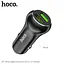Адаптер автомобильный Hoco Sharp speed dual port Car charger Z37 | 2USB, QC3.0, 3A, 36W | - миниатюра 1