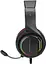 Проводная игровая гарнитура Xtrike Me Gaming RGB Backlight GH-903, USB, 2m, black - миниатюра 2