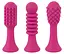 Кліторальний вібратор Sweet Smile Spot Vibrator With 3 Tips 17.9 см рожевий - мініатюра 8