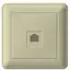 Комп'ютерна розетка Brille TF (160W, 1А) РСІ-152Т-28 (105009) - мініатюра 1