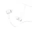 Проводные наушники Hoco M66 Passion in-line control eaphones with mic Hi-Res, 3.5mm, 1.2m, white - миниатюра 3