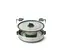 Набір посуду Sea to Summit Detour Stainless Steel One Pot Cook Set w/Sack з чохлом Сірий-Зелений - мініатюра 2