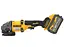 Шлифмашина угловая-болгарка DeWalt аккумуляторная бесщеточная с АКБ и ЗУ DCG418SHDX2 - миниатюра 1