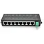 8-портовий POE-інжектор живлення, з 8xRJ45 портами Ethernet 10 / 100Мбит / с, IEEE802.3af / at, 12-48V, PIN45+/78- - мініатюра 1