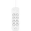 Підовжувач-фільтр Belkin мережевий 8хТип F, 3x1.5 мм кв, 16 А, USB-A/USB-C 18 Вт, з захистом від перенапруги, 2 м, білий - мініатюра 3