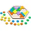 Развивающая игра-пазл PuzzleOK Шестиугольник Арт-22079, 20 элементов настольная - миниатюра 2