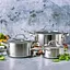 Набор посуды GreenPan Geneva 6 предметов 16/20/24 см 1,5/3,1/4,8 л с керамическим покрытием (CC005244-001) - миниатюра 2