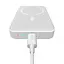 Портативний ЗП Power Bank Baseus Magnetic Mini 20W c БЗП 10000 mAh (PPCX070001) White - мініатюра 5
