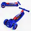 Самокат Best Scooter 25х55х58-71.5 см Синій 000231613 - мініатюра 5
