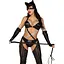 Еротичний костюм кішечки-пані Leg Avenue Mistress Kitty M - мініатюра 1