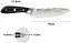 Ніж кухарський Fissman Hattori hammered із нержавіючої сталі 150 мм 000264773 - мініатюра 2