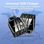 Зарядний пристрій Mirrow 3 USB Type-C Super Charge/Quick Charge 36W Black (498567566) - мініатюра 6