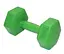 Гантель композитна PowerPlay 4124 Hercules 2 кг Зелена 1 шт (PP_4124_2kg) - мініатюра 2