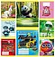 Зошити учнівські 12 аркушів коса лінія Тверда Мікс 10, 25 шт. в упаковці - мініатюра 1