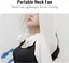 Портативный шейный вентилятор Type-C USB перезаряжается - миниатюра 2