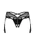Стринги Obsessive Dominna otwarte S/M (черный) - миниатюра 7