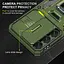Ударостійкий чохол Camshield Army Ring для Samsung Galaxy S21 FE Оливковий / Army Green - мініатюра 2