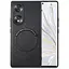 Чехол Phone Case Car Magnetic Holder Leather for Honor 90 (Black) - миниатюра 1