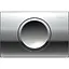 Клавіша змиву Geberit Delta15 хром глянець 115.109.21.1 (115.120.21.1), Хром - мініатюра 1