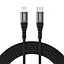 Кабель Choetech IP0041 Black Type-C to Lightning MFI 2m (43-00122) - миниатюра 1