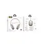 Bluetooth гарнитура Hoco W65 Plus с микрофоном и шумопоглощением, бежевая - миниатюра 5