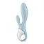 Вібратор-кролик Satisfyer Air Pump Bunny 1 20 см блакитний - мініатюра 2