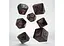 Набор кубиков Dragons Modern Dice Set Obsidian , 7 шт. (RDRA07) - миниатюра 2