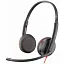Компьютерная гарнитура Poly On-ear Blackwire 3225 HS USB-A 3.5 мм всенаправленная черная - миниатюра 4