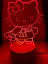 Светильник ночник 3D Hello Kitty 220в, RGB 16 цветов, цв, USB - миниатюра 2