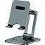 Подставка для смартфона Baseus Desktop Biaxial Foldable Metal Stand Gray (LUSZ000013) [134780] - миниатюра 1