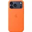 Чохол Silicone Case with Button, Animation & MagSafe для Apple iPhone 17 Pro Max Orange AAA (153248) - мініатюра 3