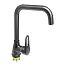 Смеситель для кухни Zegor SOP4-A045MG однорычажный Графитовый 30412 - миниатюра 1