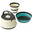 Набір посуду Sea To Summit Frontier UL Collapsible Kettle Cook Set 1P (1033-STS ACK025031-122102) - мініатюра 1