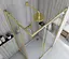 Душевая кабина Rea City 80x100 brushed gold REA-K6445, Универсальная, прозрачная, золотой - миниатюра 5