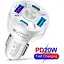 Автомобильное зарядное устройство No Brand CWa 2USB 2Type-C PD20W QC 3.0 White (3650552) - миниатюра 2