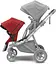 Прогулочное кресло Thule Sleek Sibling Seat Energy Red (TH 11000203) - миниатюра 2