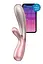 Вібратор-кролик Satisfyer Hot Lover 20 см рожевий - мініатюра 3
