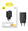 Зарядний пристрій Baseus Cube Fast Charger C+U 20 W EU Cluster P10111403113-00 Чорний - мініатюра 2