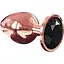 Анальна пробка з кристалом Dorcel Diamond Plug L 9.5 см (бронзовий) - мініатюра 1
