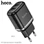 Адаптер питания зарядный HOCO Aspiring dual port charger N4 2 USB-CB сам блок белый - миниатюра 9