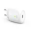 Мережевий зарядний пристрій XO L113 PD 20W (1USB-C) з кабелем Type-C - Lightning білий - мініатюра 3