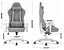 Компьютерное кресло Hell’s HC-2000 Grey-White тканевое - миниатюра 8