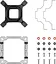 Кулер для процессора Deepcool AK400 1700 AM5 (R-AK400-BKNNMN-G-1) (AK400) - миниатюра 6