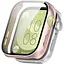 Чехол-накладка DK для Huawei Watch Fit 3 Пластик Gloss Стекло Full Cover (pink rose) - миниатюра 1