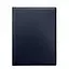 Кожаная папка для документов на подпись темно-синяя - миниатюра 6