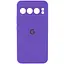 Чохол Silicone Cover Lakshmi Full Camera (AAA) with Logo для Google Pixel 9 Pro XL Фіолетовий / Amethyst - мініатюра 1