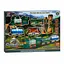 Детская железная дорога Classic Train со звуком и светом (JHX6681) - миниатюра 4