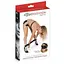 Фиксатор для рук и ног Fetish Tentation Ankle and Wrist Straps с маской на глаза - миниатюра 1