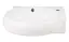 Комплект Qtap Leo: Раковина підвісна овальна права 430x285x160 мм White + Донний клапан PU02O (QT11115011RWN47333) - мініатюра 2